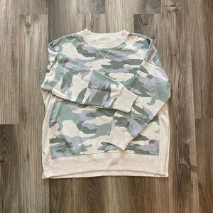 Aerie Camo Crewneck